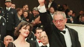 Krzysztof Kieślowski na festiwalu w Cannes