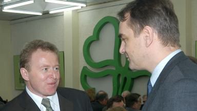 Janusz Wojciechowski z Waldemarem Pawlakiem