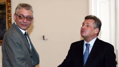 Ludwik Dorn (PiS) i Aleksander Kwaśniewski