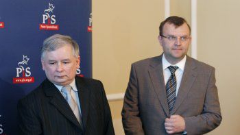 Jarosław Kaczyński i Kazimierz Michał Ujazdowski