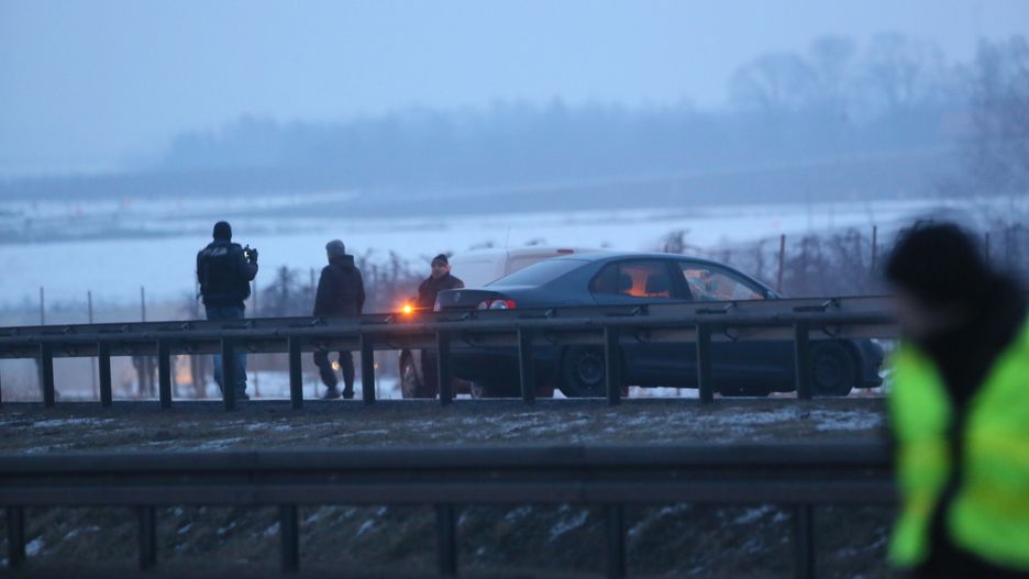Eksperyment procesowy dot. wypadku posła Kukiz'15  na zamkniętym fragmencie drogi S8