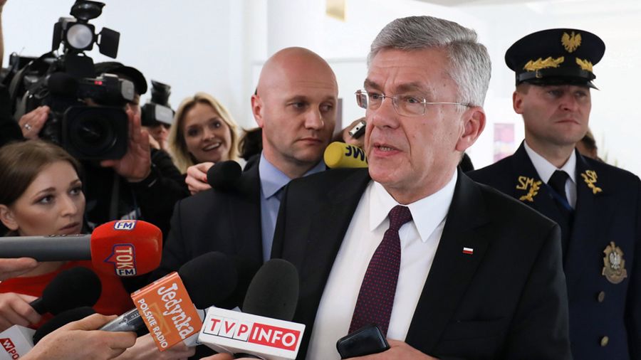 Marszałek Senatu Stanisław Karczewski