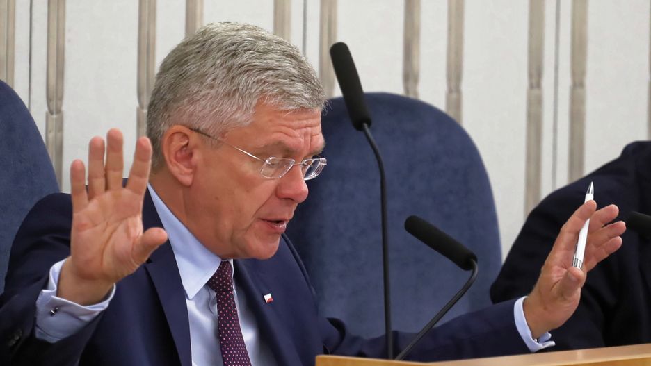 Karczewski: jeden senator zza wschodniej granicy i jeden zza zachodniej