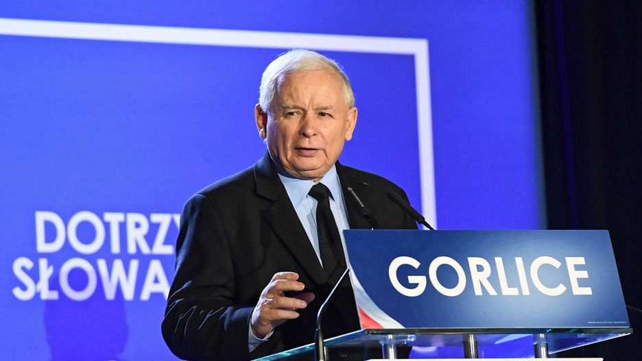 Jarosław Kaczyński w Gorlicach