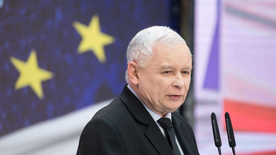 Jarosław Kaczyński i Mateusz Morawiecki pojawili się w Kadzidle na Mazowszu