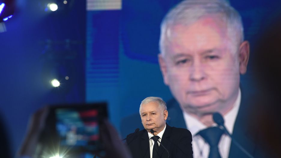Prezes PiS Jarosław Kaczyński - według sondażu dla WP władca absolutny