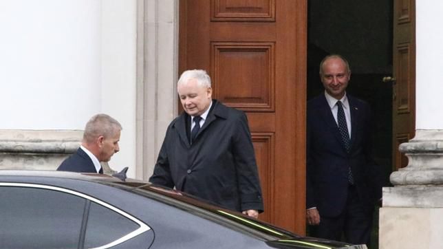 Jarosław Kaczyński spotkał się we wrześniu z prezydentem Andrzejem Dudą w Belwederze
