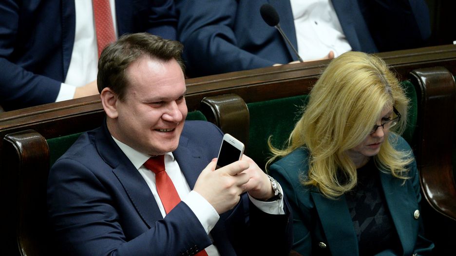Dominik Tarczyński komentuje przesłuchanie Donalda Tuska.