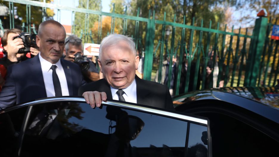 Prezes PiS Jarosław Kaczyński