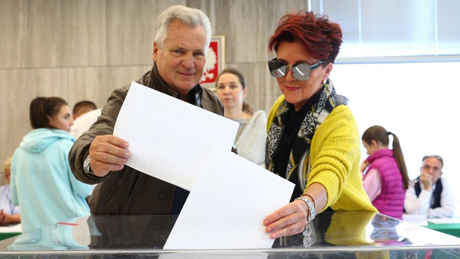 Była para prezydencka: Jolanta oraz Aleksander Kwaśniewscy (zdj. arch.)