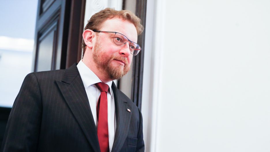 Minister zdrowia Łukasz Szumowski