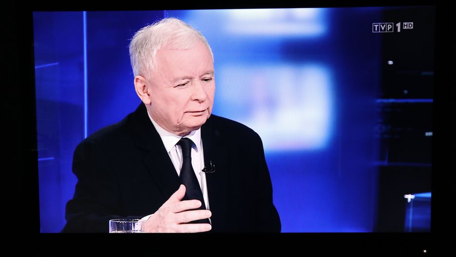 Jarosław Kaczyński najdłużej występującym politykiem w "Wiadomościach" TVP