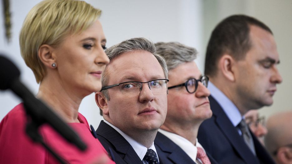 Krzysztof Szczerski podpadł Agacie Kornhauser-Dudzie