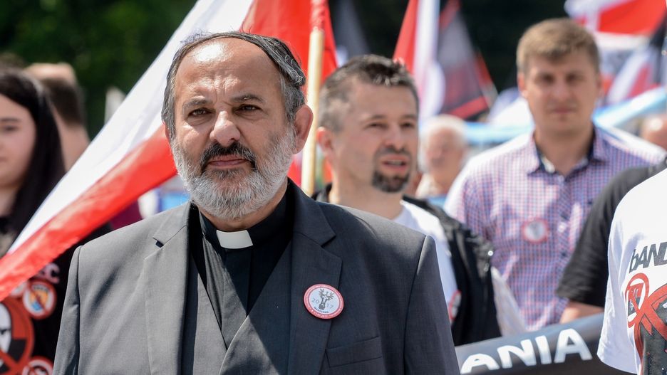 Ksiądz Tadeusz Isakowicz-Zaleski.