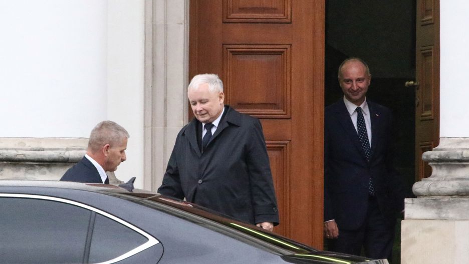 W piątek prezes PiS Jarosław Kaczyński przyjechał do Belwederu na spotkanie z prezydentem Andrzejem Dudą
