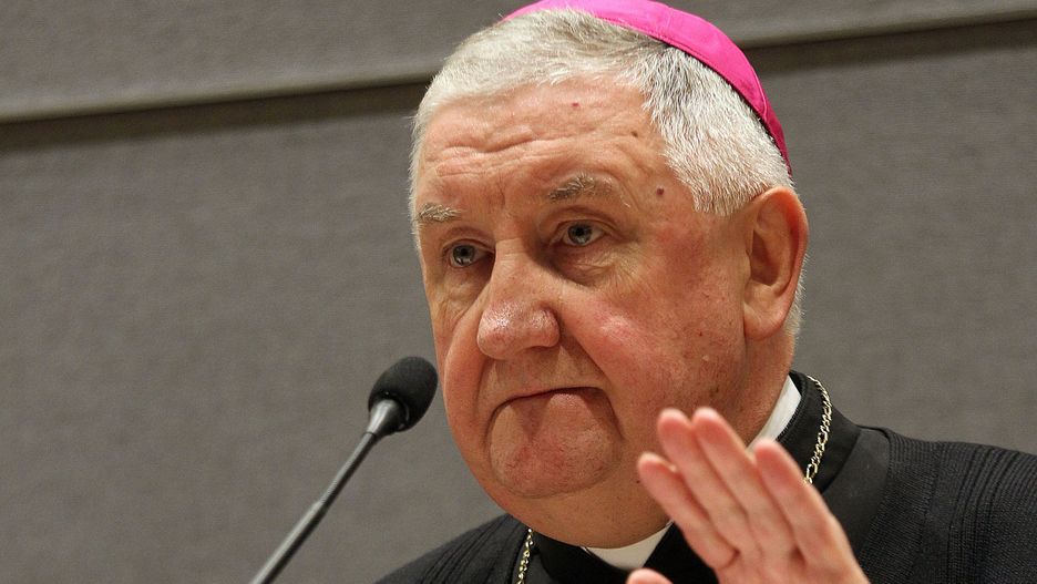 Bp Romuald Kamiński podczas konferencji na temat przeciwdziałania pedofilii: przepraszam