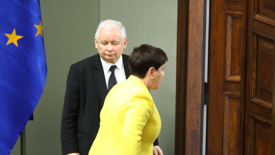 Prezes PiS bronił wystąpienia Beaty Szydło w Sejmie