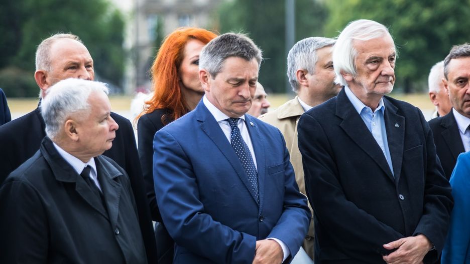 Jarosław Kaczyński, Marek Kuchciński i Ryszard Terlecki