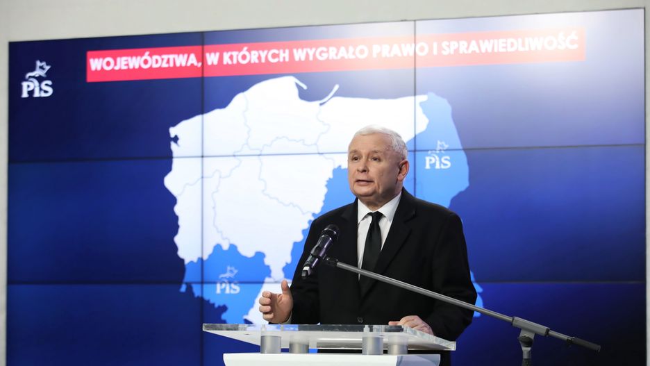 Jarosław Kaczyński uważa, że PiS odniósł zwycięstwo podczas wyborów