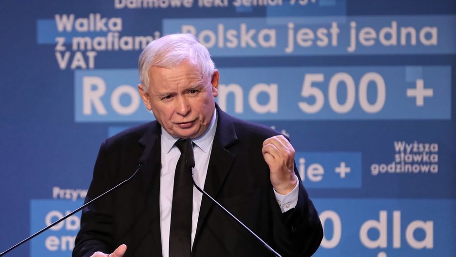 Jarosław Kaczyński w Nowym Sączu