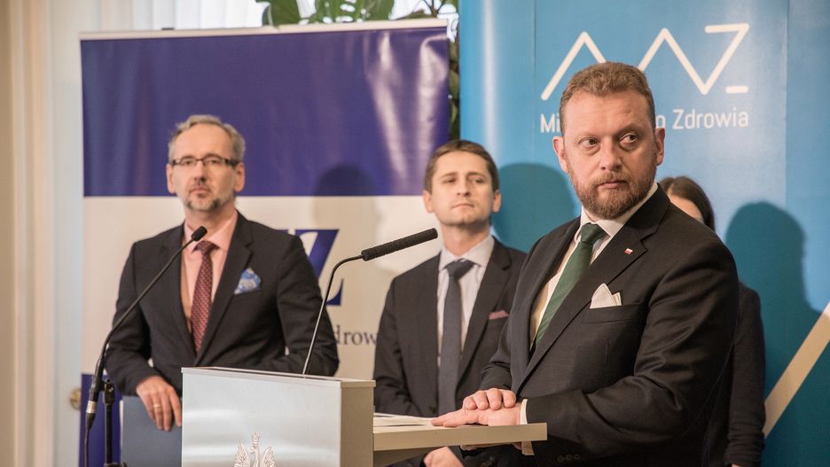 Minister Łukasz Szumowski.