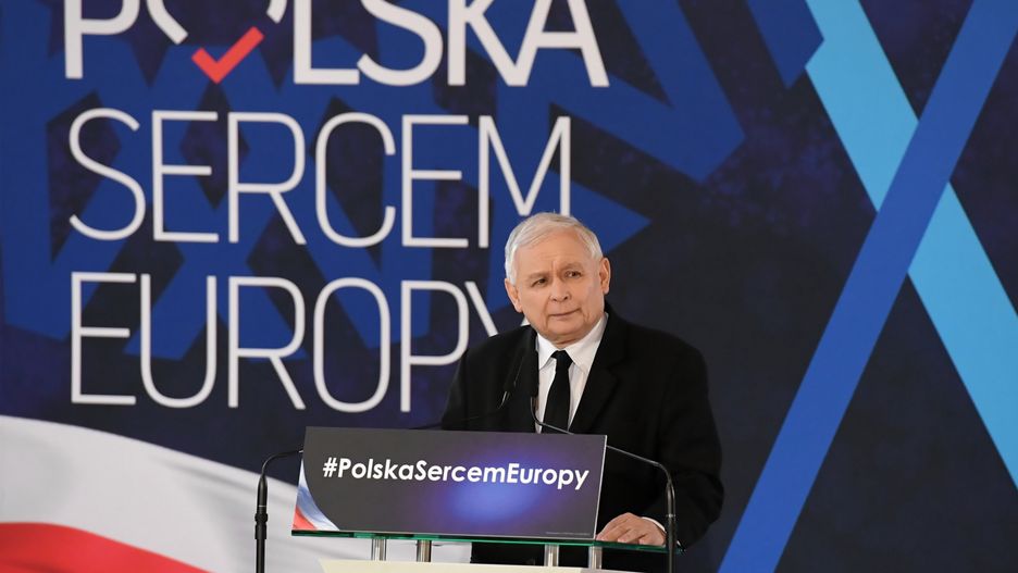 Prezes PiS Jarosław Kaczyński znów cytował Agnieszkę Holland