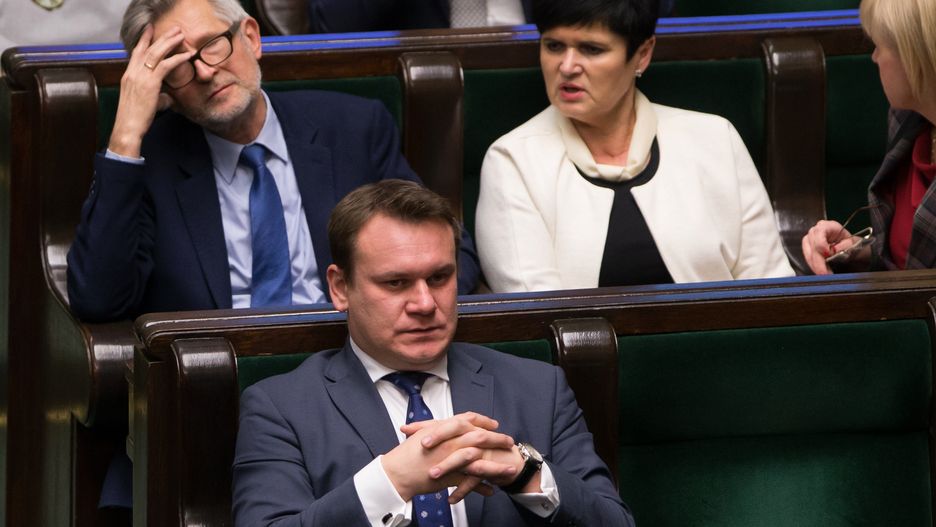 Poseł PiS  Dominik Tarczyński jest posiadaczem wartego 4 tys. euro zegarka.