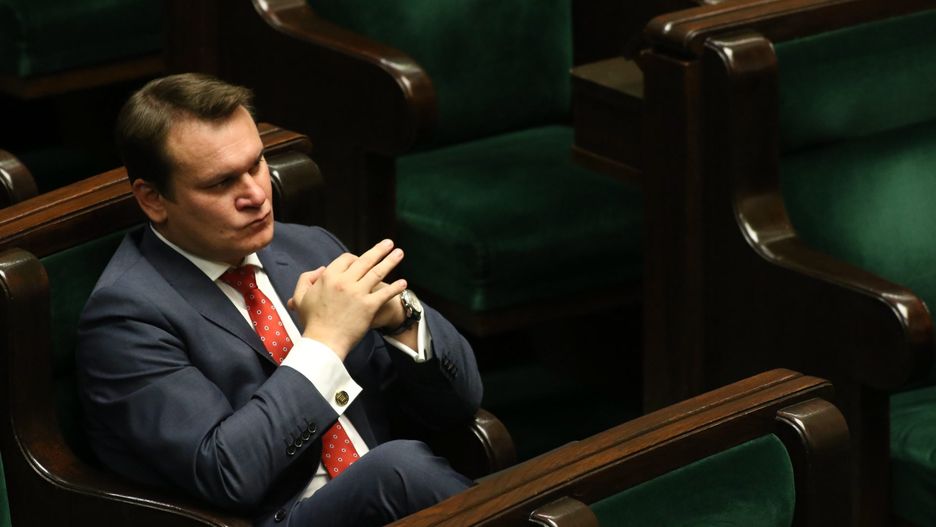 Dominik Tarczyński w Sejmie