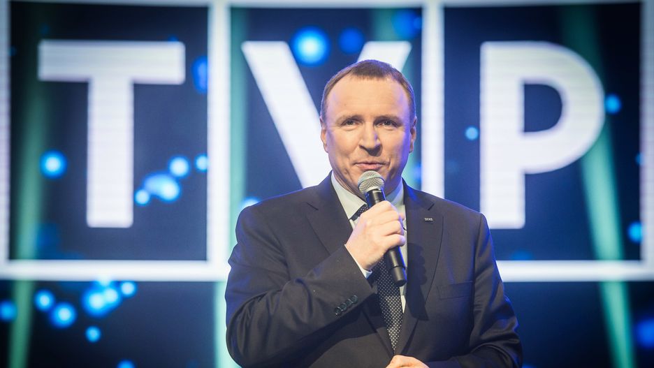 Prezes TVP Jacek Kurski