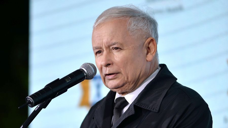 Prezes PiS Jarosław Kaczyński