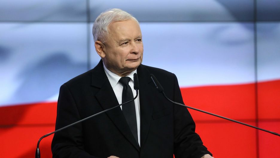 Prezes PiS Jarosław Kaczyński