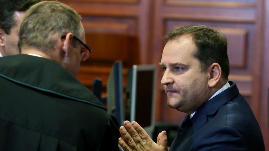 Tomasz Arabski w sądzie w 2016 r.