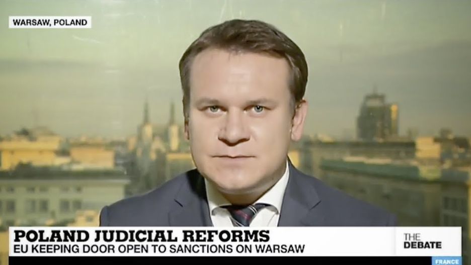Dominik Tarczyński regularnie gości w największych stacjach telewizyjnych