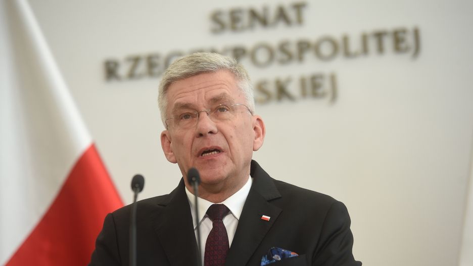 Strajk nauczycieli 2019. Stanisław Karczewski apelował o pracę dla idei 