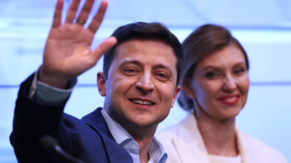 Wołodymyr Zełenski wygrał wybory prezydenckie na Ukrainie
