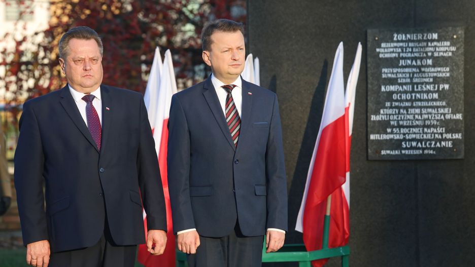 Jarosław Zieliński i Mariusz Błaszczak