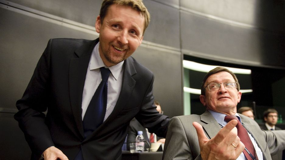 Marek Migalski i Tadeusz Cymański, byli europosłowie PiS