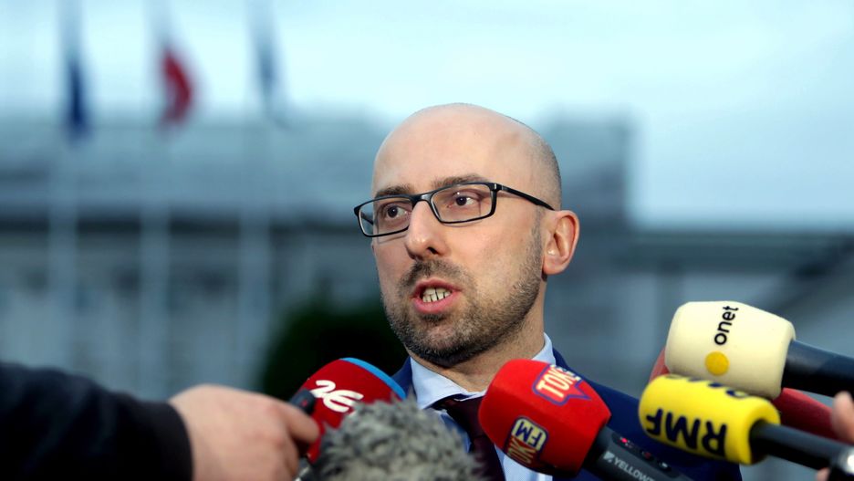 Krzysztof Łapiński, były rzecznik PiS.