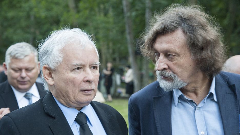 Jarosław Kaczyński i Jan Maria Tomaszewski
