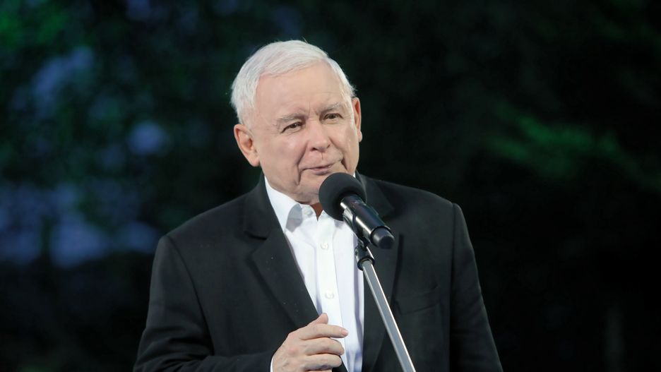 Wybory parlamentarne 2019. Prezes PiS Jarosław Kaczyński na spotkaniu z młodzieżówką