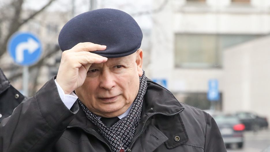 Koronawirus w Polsce. Jarosław Kaczyński pojawił się w kościele