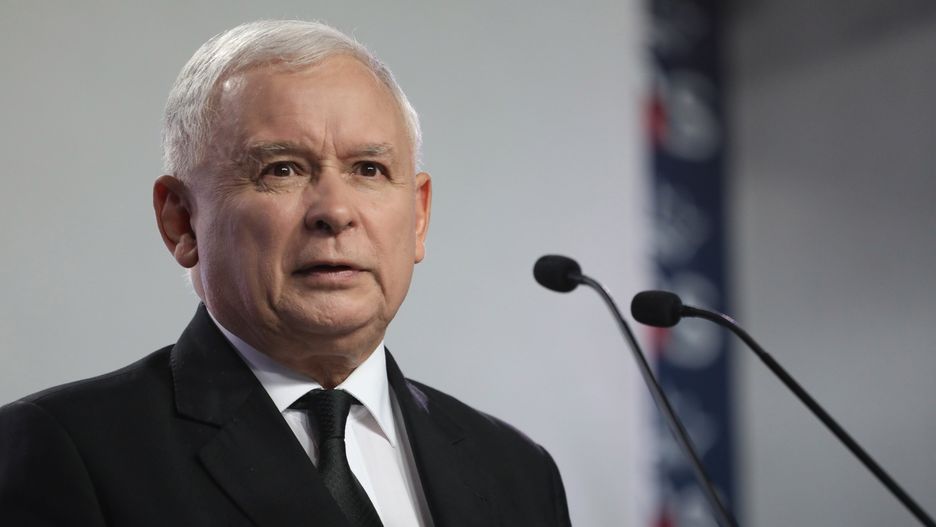 Prezes PiS Jarosław Kaczyński