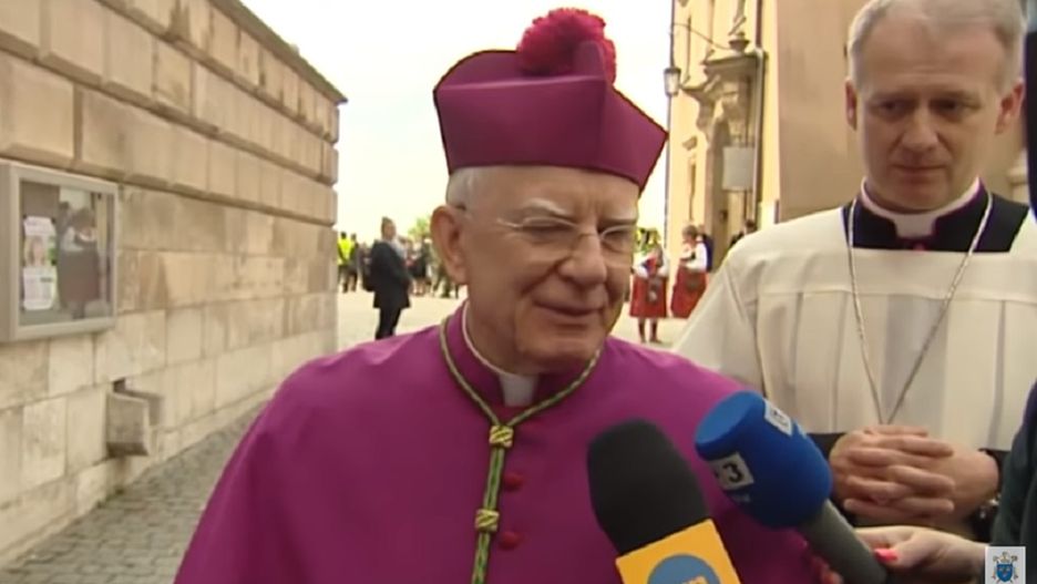 Abp Marek Jędraszewski odpowiedział na pytania dziennikarzy 12 maja.