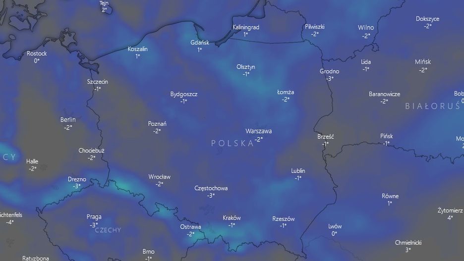 IMGW ostrzega, że w najbliższych dniach na drogach może być niebezpiecznie
