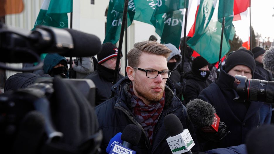Tomasz Kalinowski, jeden z organizatorów Marszu Niepodległości