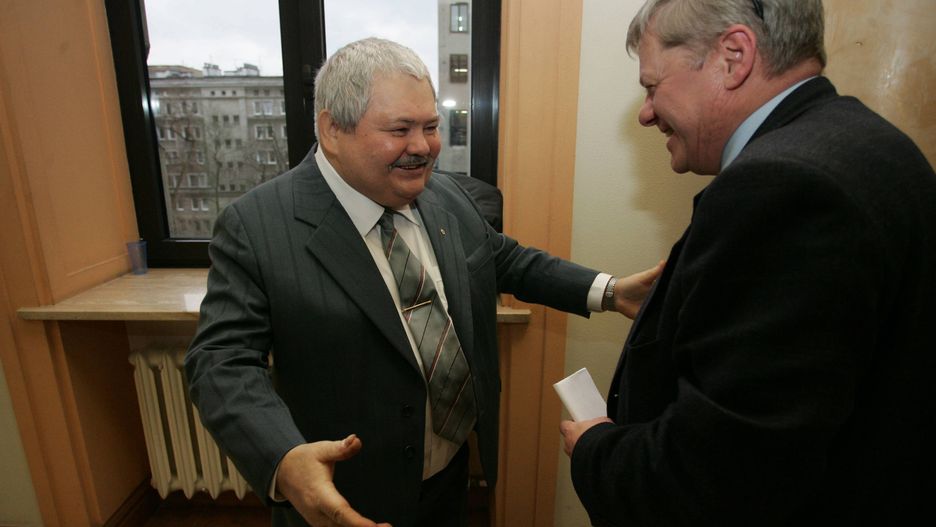 Pierwszy z lewej - Tadeusz Kopczyński