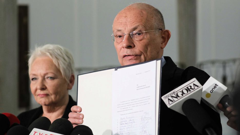 Marek Borowski zapewnił, że projekt ustawy trafi do marszałka Senatu w środę