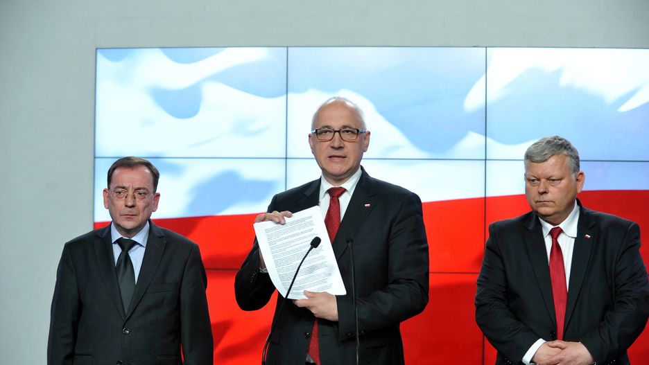 Mariusz Kamiński, Joachim Brudziński, Marek Suski