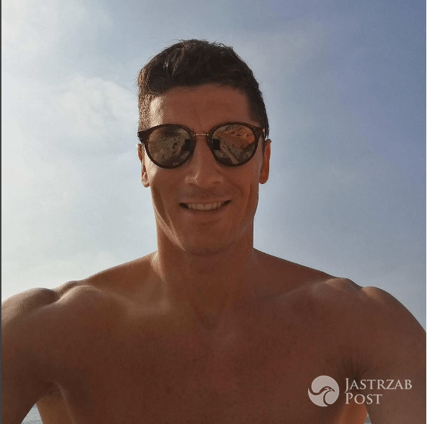 Robert Lewandowski w Dubaju