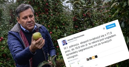 Pan Janusz na Twitterze. Lubi grzyby, trzodę i jabłka